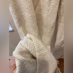 Cozy sweater/throw material lounge pants